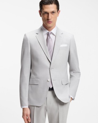Κοστούμι Boss γκρι