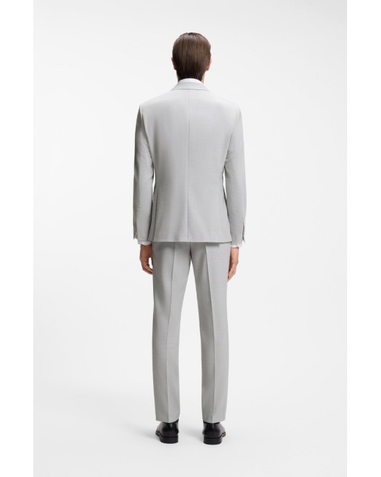 Κοστούμι Boss γκρι SLIM FIT