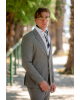 Κοστούμι Hugo γκρι SLIM FIT
