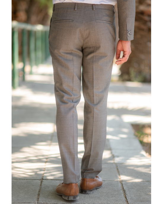 Κοστούμι Hugo γκρι SLIM FIT