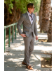 Κοστούμι Hugo γκρι SLIM FIT