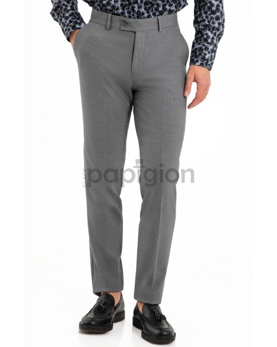Κοστούμι Vittorio Pescara γκρι SLIM FIT