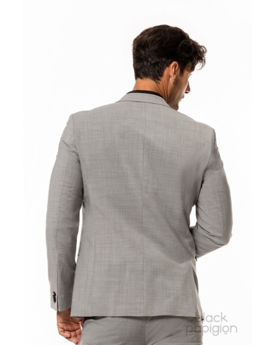 Κοστούμι Hugo γκρι SLIM FIT