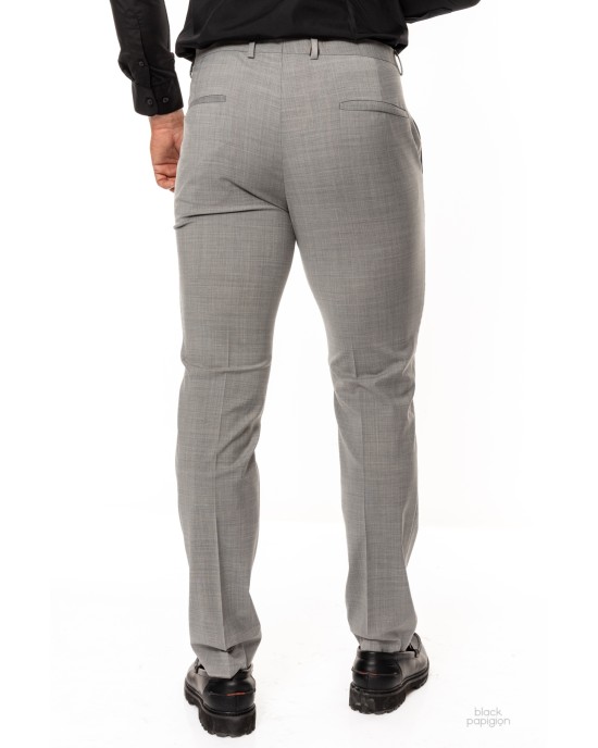 Κοστούμι Hugo γκρι SLIM FIT