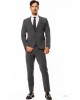 Κοστούμι Hugo γκρι SLIM FIT