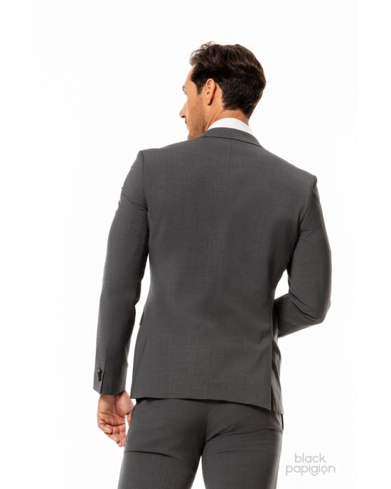 Κοστούμι Hugo γκρι SLIM FIT