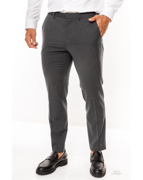 Κοστούμι Hugo γκρι SLIM FIT