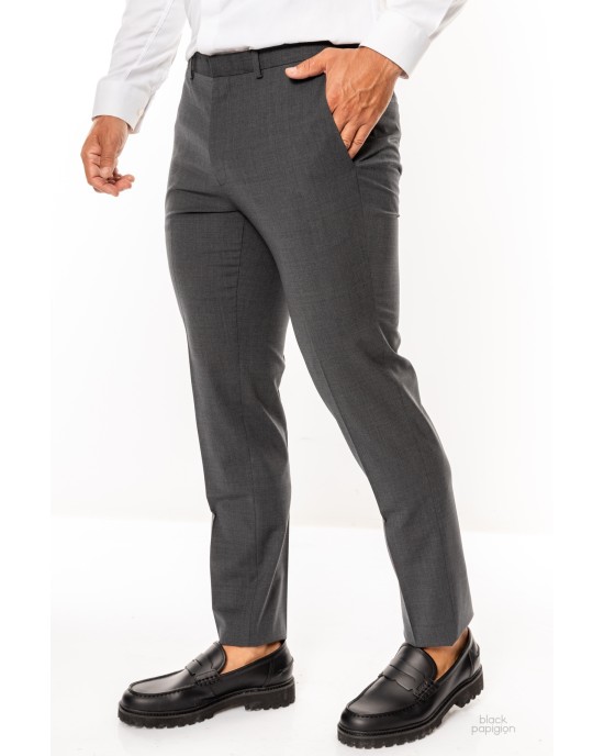 Κοστούμι Hugo γκρι SLIM FIT