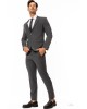 Κοστούμι Hugo γκρι SLIM FIT