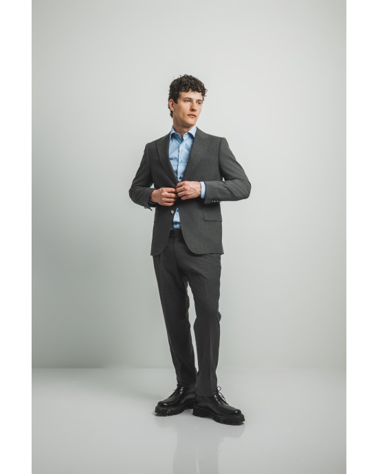 Κοστούμι 19V69 Versace γκρι SLIM FIT