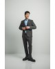 Κοστούμι 19V69 Versace γκρι SLIM FIT