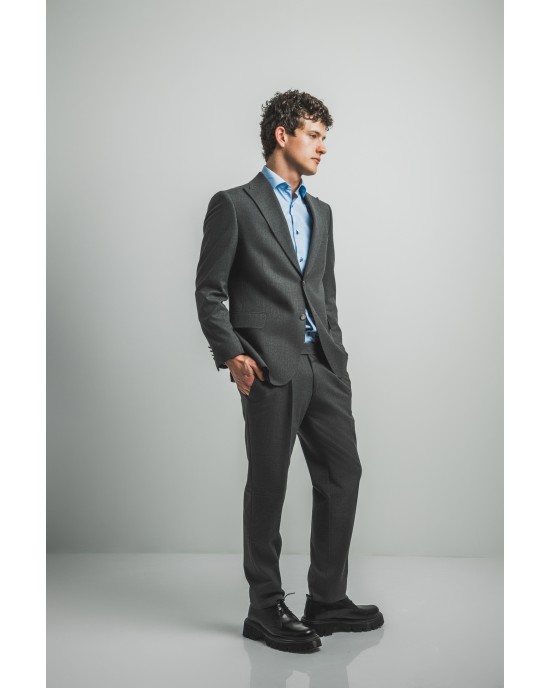 Κοστούμι 19V69 Versace γκρι SLIM FIT
