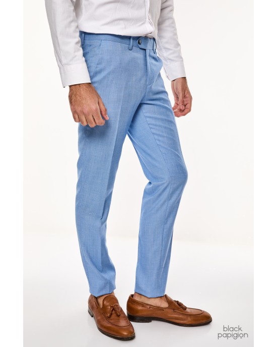 Κοστούμι Artisti Italiani γαλάζιο SLIM FIT