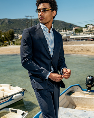 Κοστούμι Boss μπλε