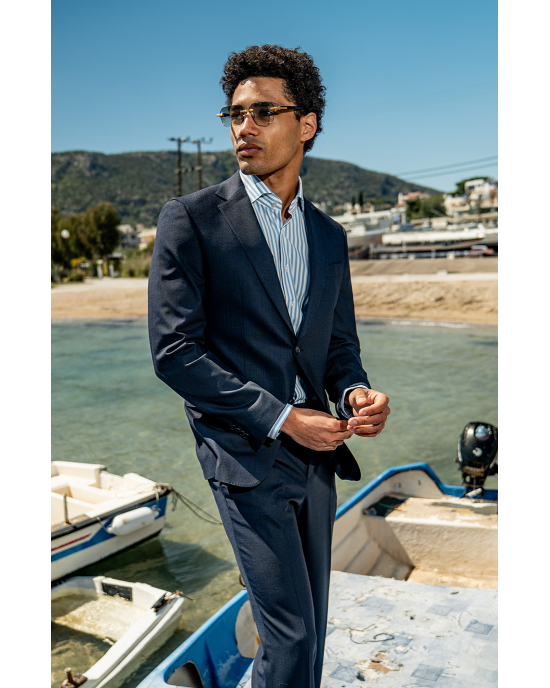 Κοστούμι Boss μπλε SLIM FIT