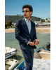 Κοστούμι Boss μπλε SLIM FIT