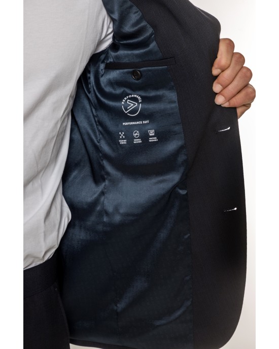 Κοστούμι Boss μπλε SLIM FIT