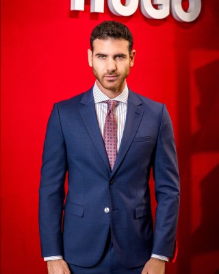 Κοστούμι Hugo μπλε