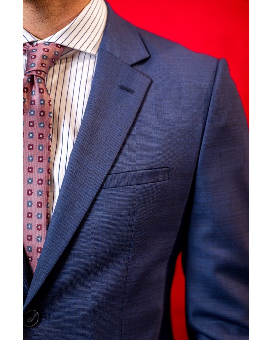 Κοστούμι Hugo μπλε SLIM FIT