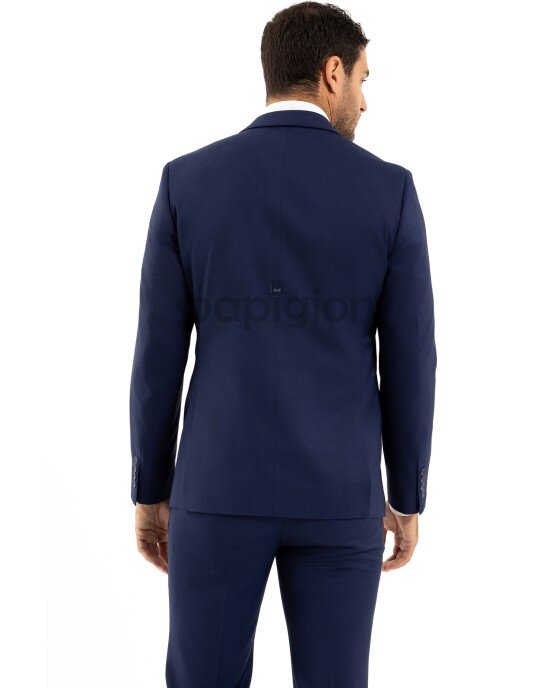 Κοστούμι Italian Job μπλε SLIM FIT