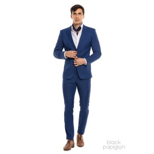 Κοστούμι Italian Job μπλε ρουά