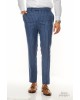 Κοστούμι Italian Job μπλε με άσπρη ρίγα SLIM FIT