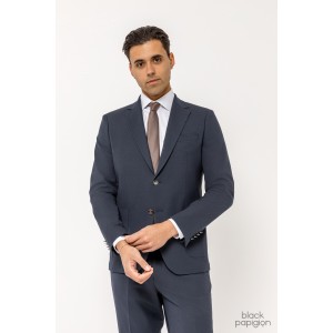 Κοστούμι 19V69 Italia Versace Abbigliamento Moher Strech μπλε Κοστούμι 19V69 Italia Versace Abbigliamento Moher Strech μπλε