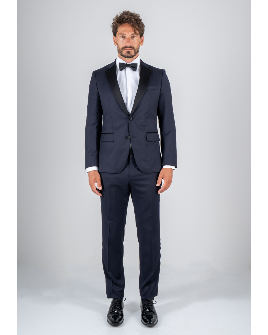 Κοστούμι Boss μπλε SLIM FIT