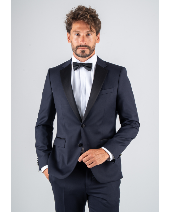 Κοστούμι Boss μπλε SLIM FIT
