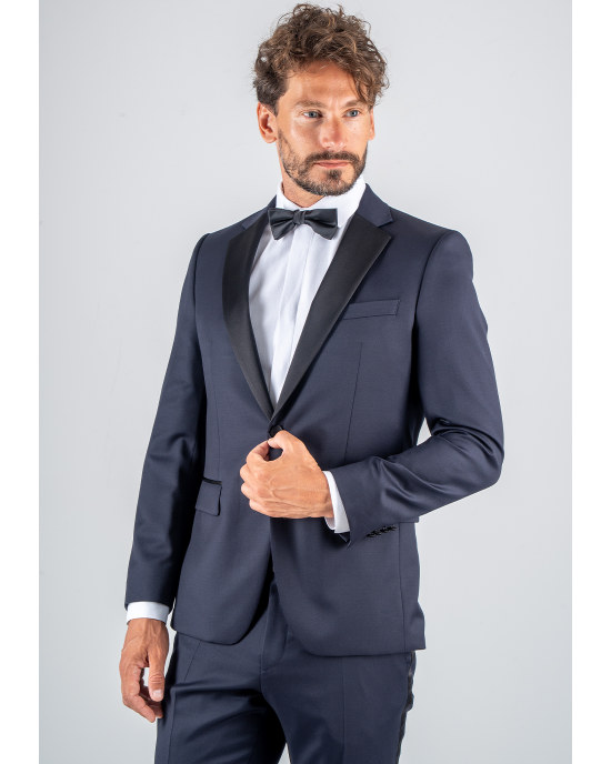 Κοστούμι Boss μπλε SLIM FIT