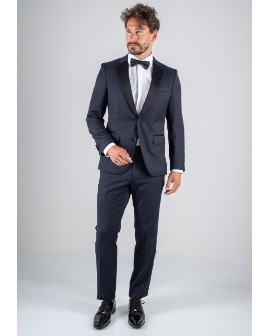 Κοστούμι Boss μπλε SLIM FIT