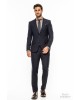 Κοστούμι Black Papigion μπλε SLIM FIT