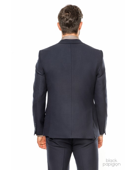 Κοστούμι Black Papigion μπλε SLIM FIT