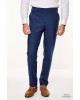 Κοστούμι Artisti Italiani μπλε με κιτρίνη ρίγα SLIM FIT