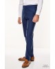 Κοστούμι Artisti Italiani μπλε με κιτρίνη ρίγα SLIM FIT