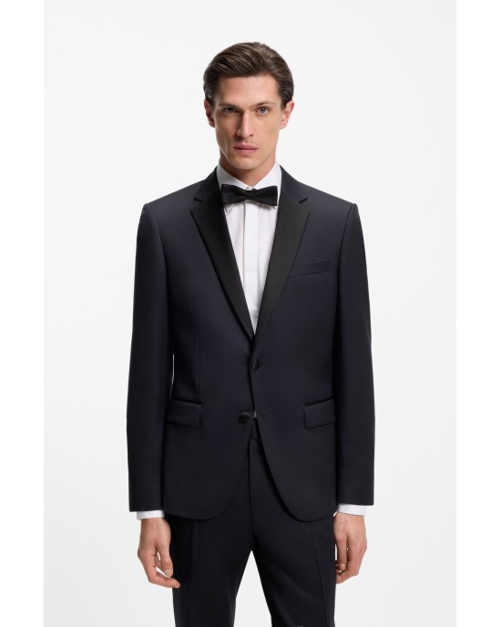 Κοστούμι Boss μπλε SLIM FIT