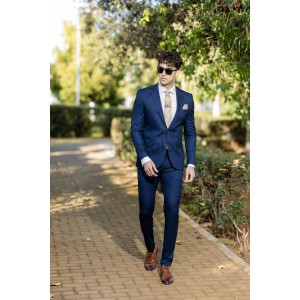 Κοστούμι Vittorio Verno μπλε Κοστούμι Vittorio Verno μπλε