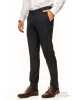 Κοστούμι Black Papigion μπλε με κίτρινη ριγα SLIM FIT