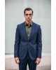 Κοστούμι Hugo μπλε SLIM FIT