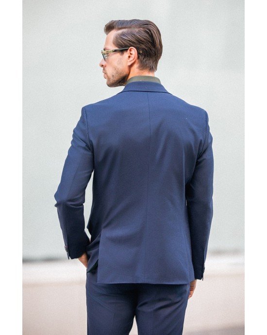Κοστούμι Hugo μπλε SLIM FIT