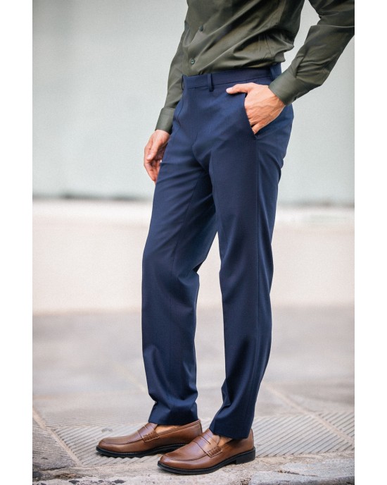 Κοστούμι Hugo μπλε SLIM FIT