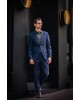 Κοστούμι Hugo μπλε SLIM FIT