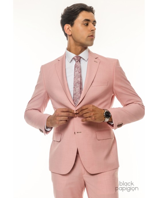 Κοστούμι Artisti Italiani ροζ SLIM FIT