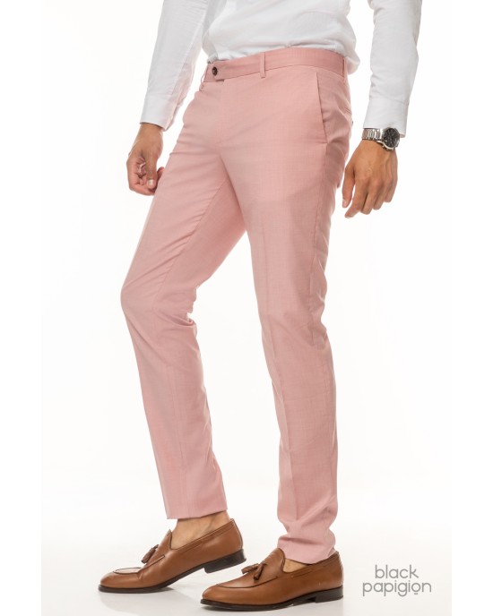 Κοστούμι Artisti Italiani ροζ SLIM FIT