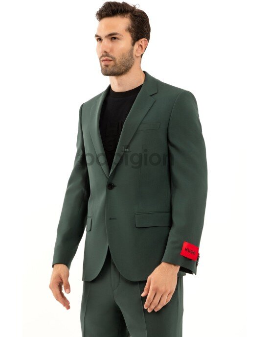 Κοστούμι Hugo πράσινο SLIM FIT