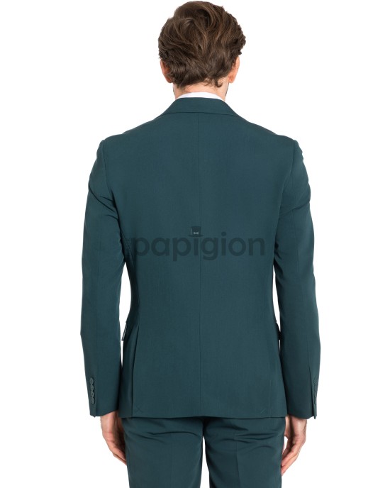 Κοστούμι Vittorio Paolo πράσινο SLIM FIT