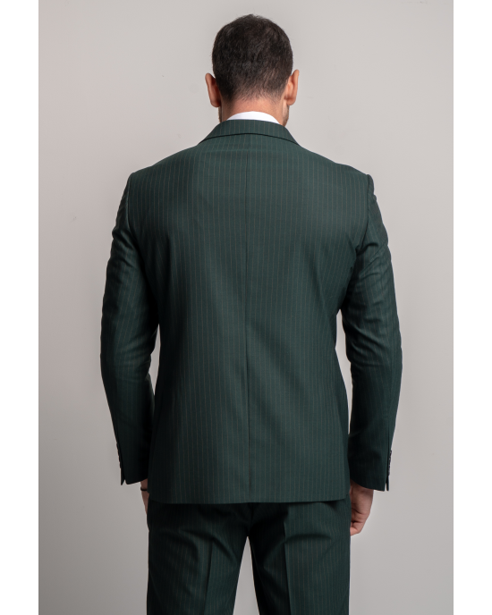 Κοστούμι Black Papigion Mandova πράσινο SLIM FIT