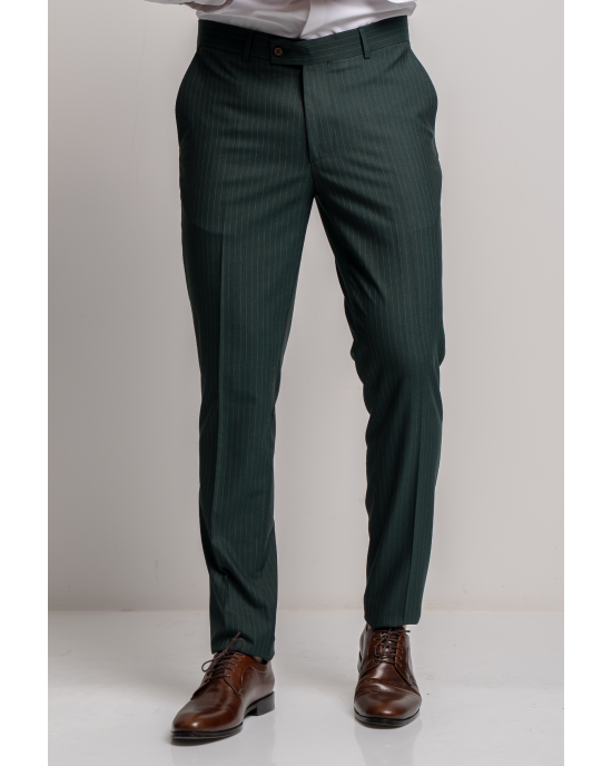 Κοστούμι Black Papigion Mandova πράσινο SLIM FIT