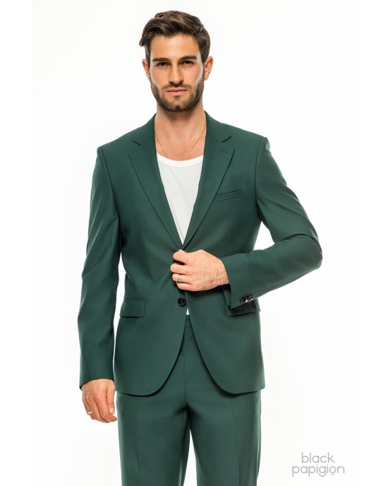 Κοστούμι Hugo πράσινο SLIM FIT