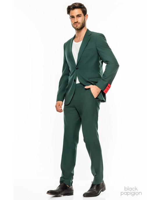 Κοστούμι Hugo πράσινο SLIM FIT